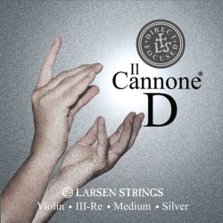 Larsen violin string Il Cannone D - Direct and Focussed