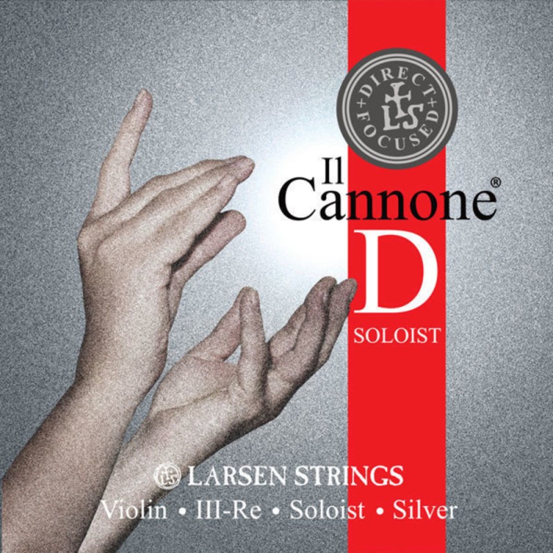 Larsen violin string Il Cannone D Soloist - Direct and Focussed